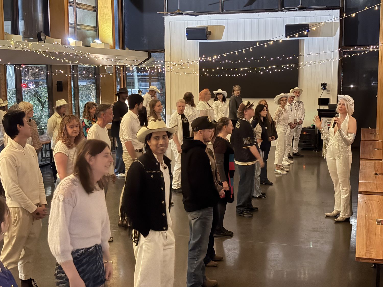 Boot Scooting Society Hoedown — a full floor at the Winter Hoedown